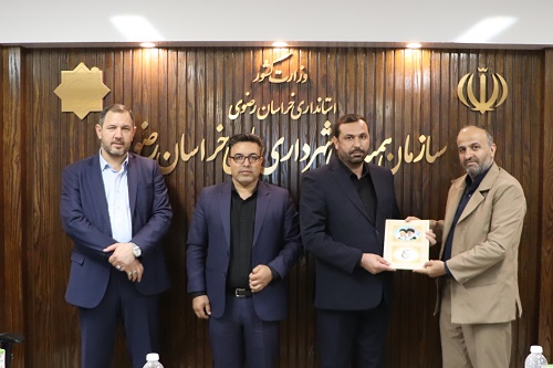آئین تکریم و معارفه فرمانده پایگاه بسیج سازمان همیاری برگزار شد
