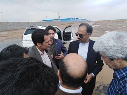 بازدید مدیر عامل سازمان همیاری از پروژه های شهرستان تایباد