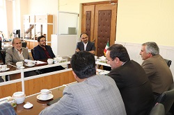  دیدار اعضای شورای اسلامی استان با مدیرعامل سازمان همیاری