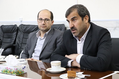 دیدار مدیرعامل با کرمی مدیر عامل سازمان همیاری شهرداریهای کرمانشاه