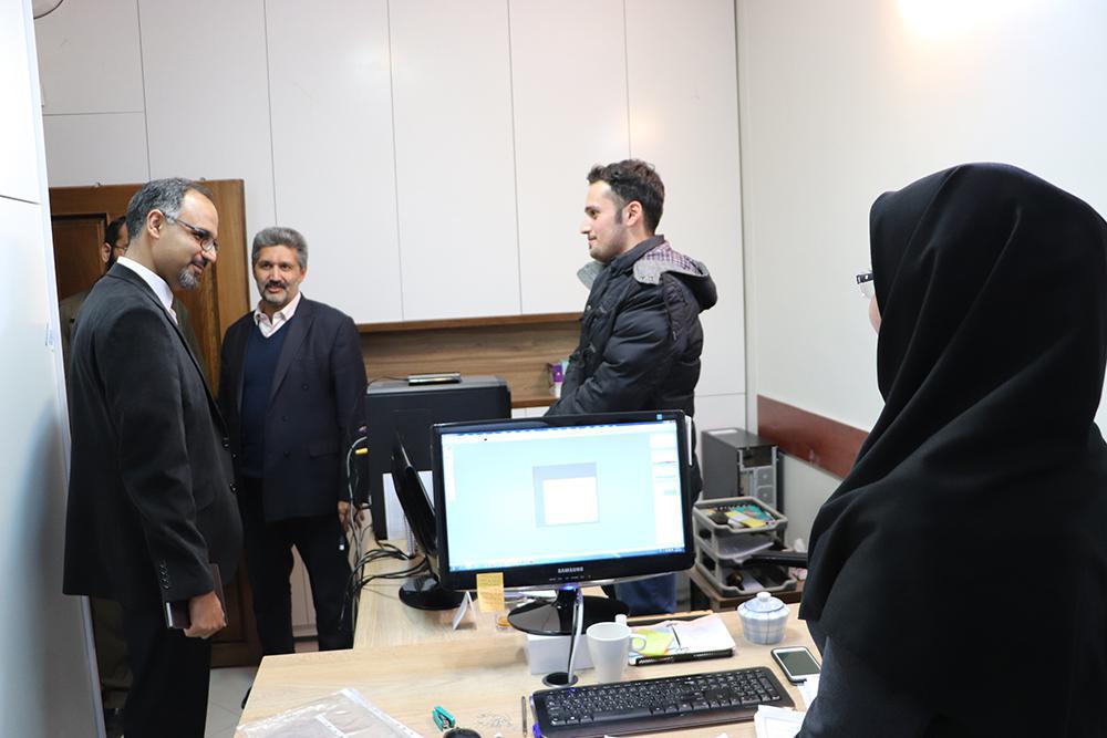 بازدید مدیر عامل سازمان از شرکت همیار سازه توس