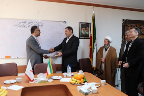 معارفه مدیرجدیدموسسه صنعتی گوشت مشهد