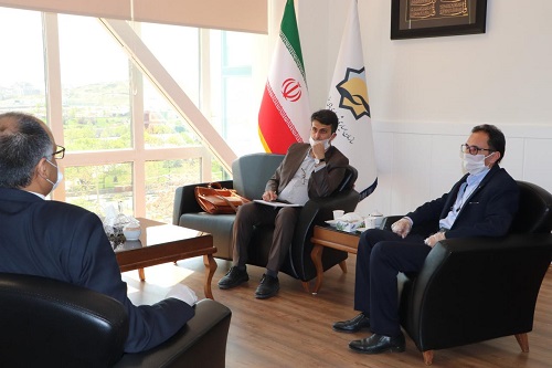 دیدار مدیرعامل سازمان همیاری با عباس ناظمی شهردار رضویه