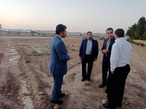 بازدید مدیران هماهنگی امور شهرداریهای استان و ماشین آلات سازمان همیاری از امکانات شهرداری درگز