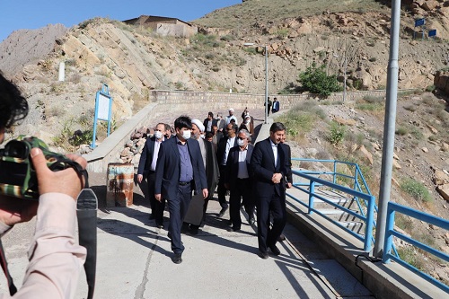 بازدید دکتر مهدی جمالی نژاد معاون وزیر کشور از شهر زاوین