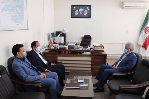 دیدار مدیرعامل با سرپرست اداره کل سیاسی استانداری