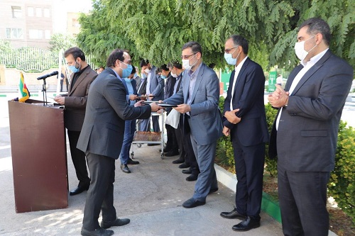 تجلیل ازکارکنان برتر3ماهه اول سازمان همیاری شهرداری های خراسان رضوی