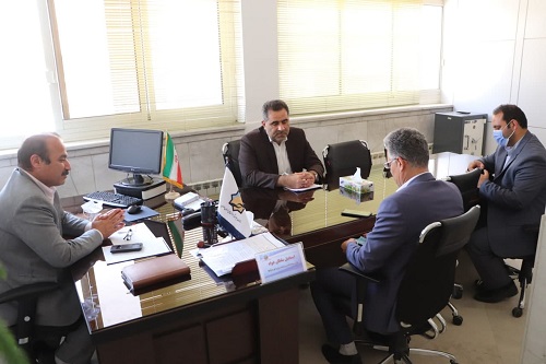 دیدار مدیر موسسه صنعتی گوشت مشهد با معاونان سازمان همیاری