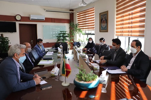 دیدار مدیرعامل سازمان همیاری و مدیرکل مالی شهرداری مشهد