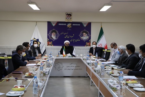 ظرفیتهای مشارکت سازمان همیاری در توسعه و آبادانی شهرهای دیار ترشیز بررسی شد
