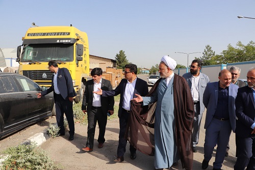 بازدید بازرس کل استان از انبار مرکزی سازمان همیاری خراسان رضوی