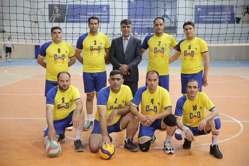 قهرمانی نماینده سازمان همیاری در رقابتهای والیبال سازمان اتوبوس رانی مشهد