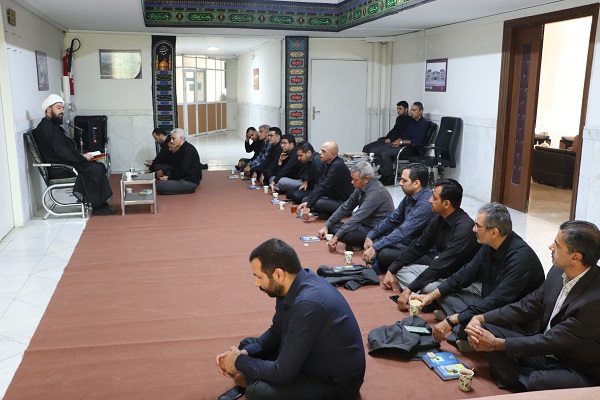 پنجمین روز/برگزاری مراسم زیارت عاشورا و عزاداری حضرت اباعبدا... الحسین (ع) در سازمان همیاری