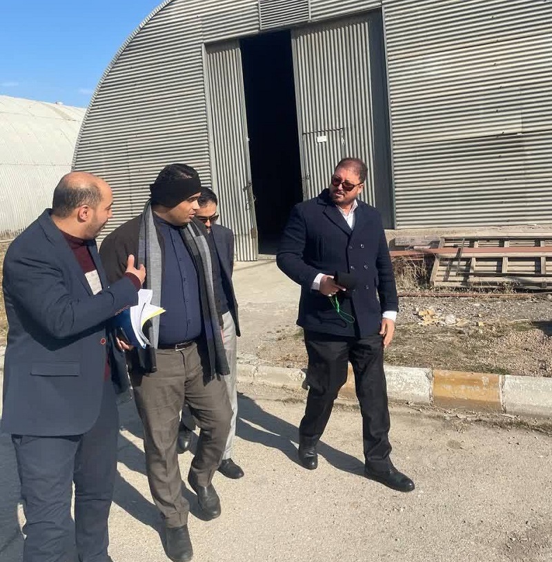 بازدید مدیرعامل سازمان همیاری خراسان رضوی از انبار مرکزی استانداری