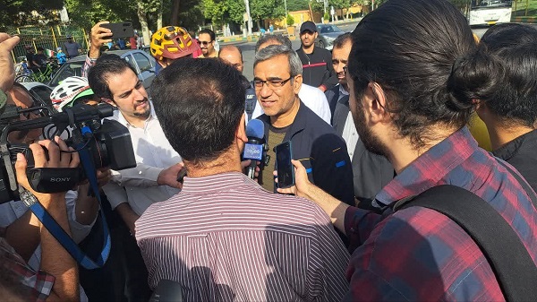 همایش دوچرخه سواری من ایرانم 