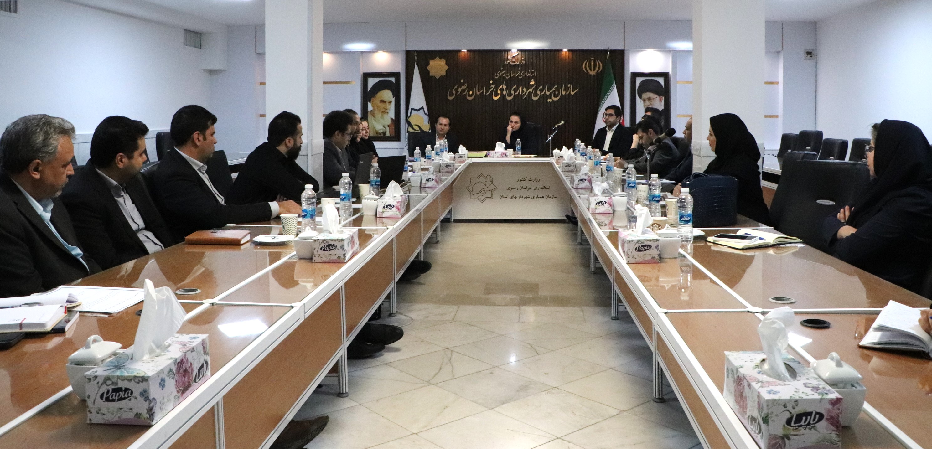 برگزاری جلسه هماهنگی پیاده سازی نظام مدیریت یکپارچه در سازمان همیاری شهرداری‌های خراسان رضوی
