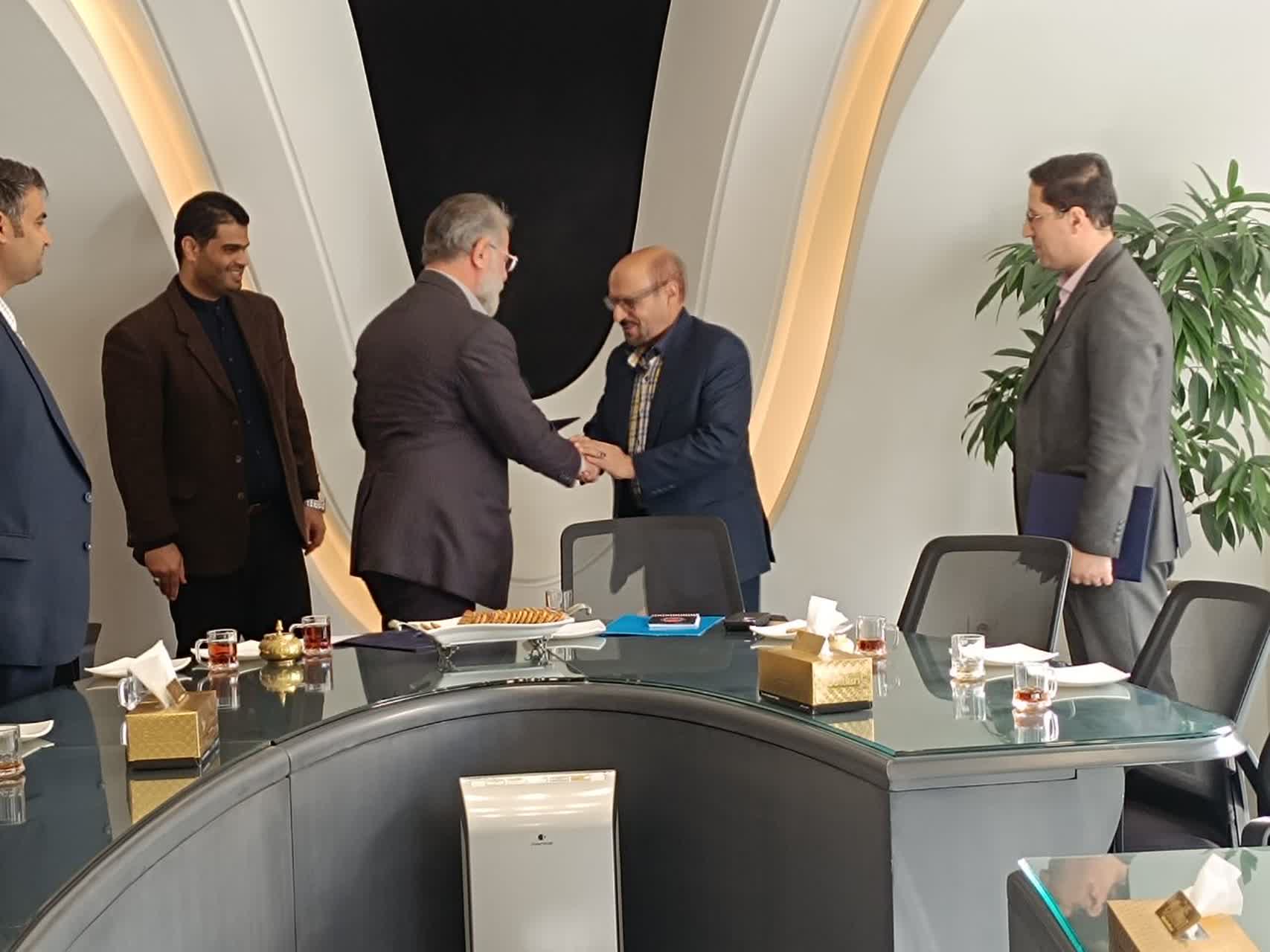 معارفه سرپرست حراست شرکت همیارسازه توس انجام شد