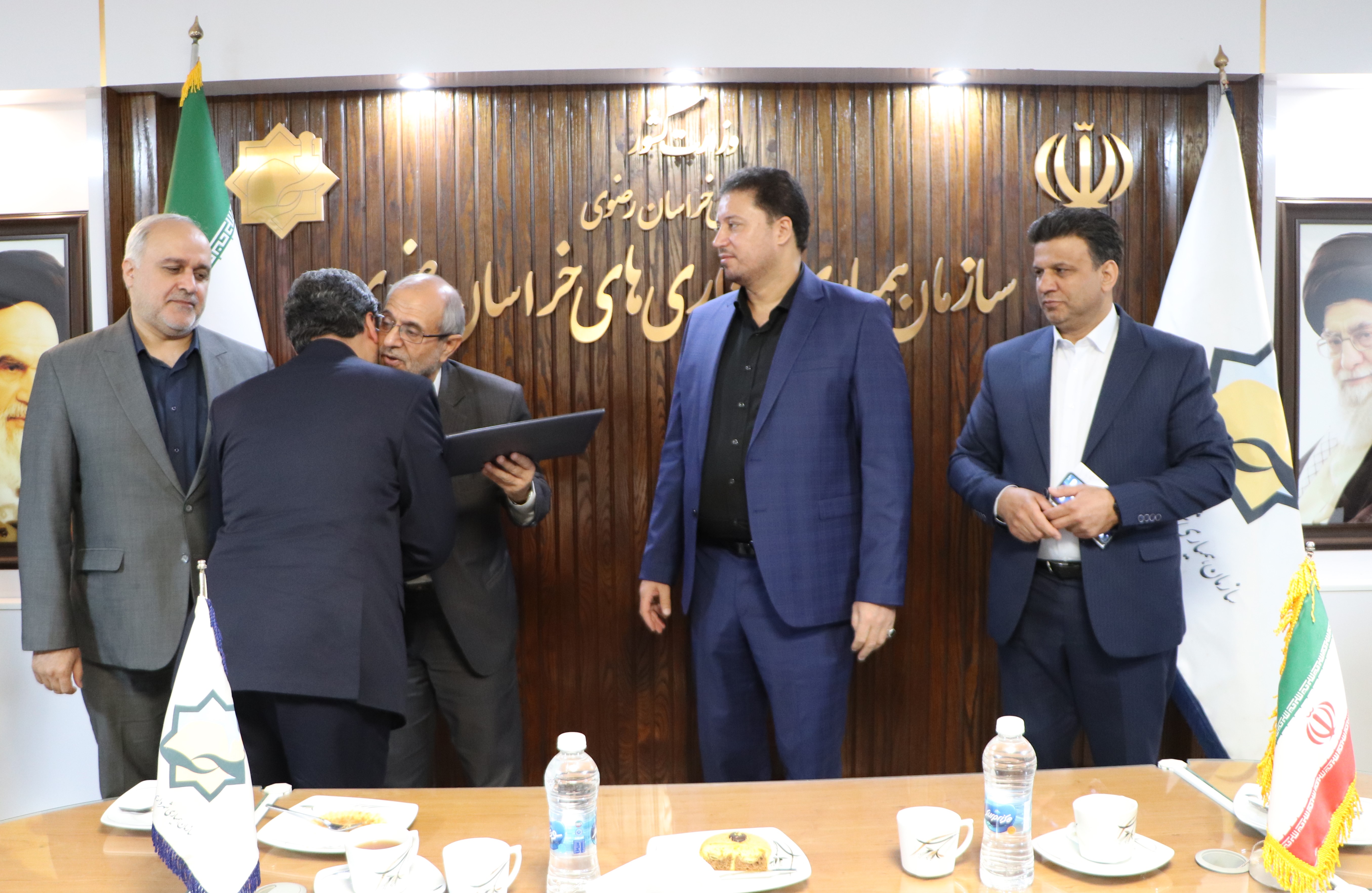 با حضورمدیرکل حراست استانداری:مسئول جدید حراست موسسه صنعتی گوشت مشهد معرفی شد