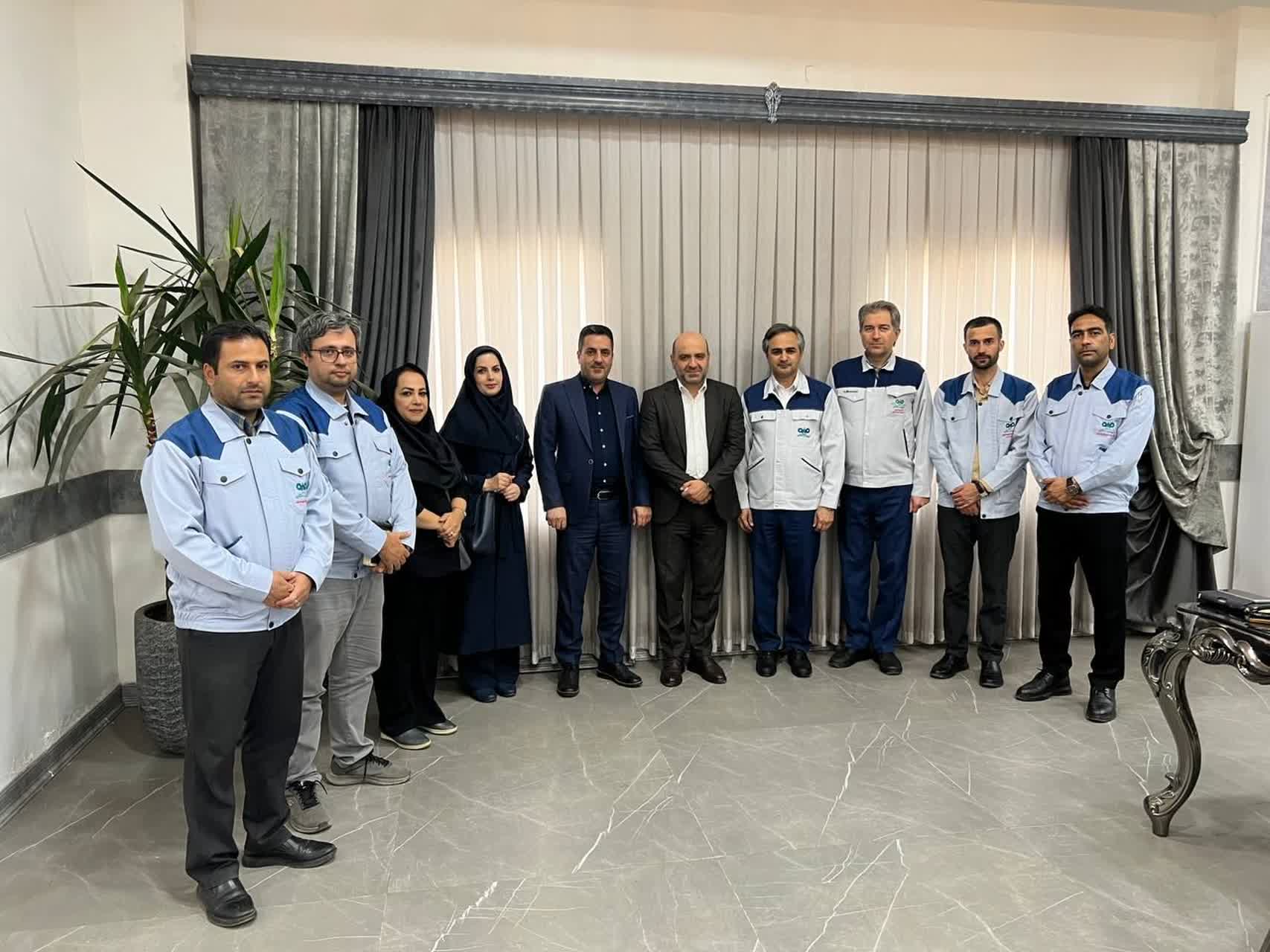 انعقاد قرارداد تأمین نیروی انسانی میان شرکت همیاران شمال شرق و مجتمع فولاد سنگان