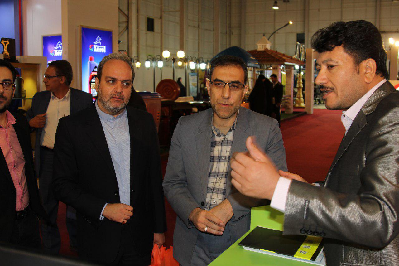 حضور مسئولان استانی و شهرداریهای استان در غرفه های سازمان