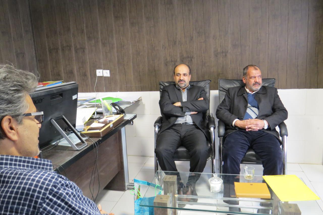 دیدار مسئولان هماهنگی امور شهرداریهای سازمان با مدیران شهری باخرز