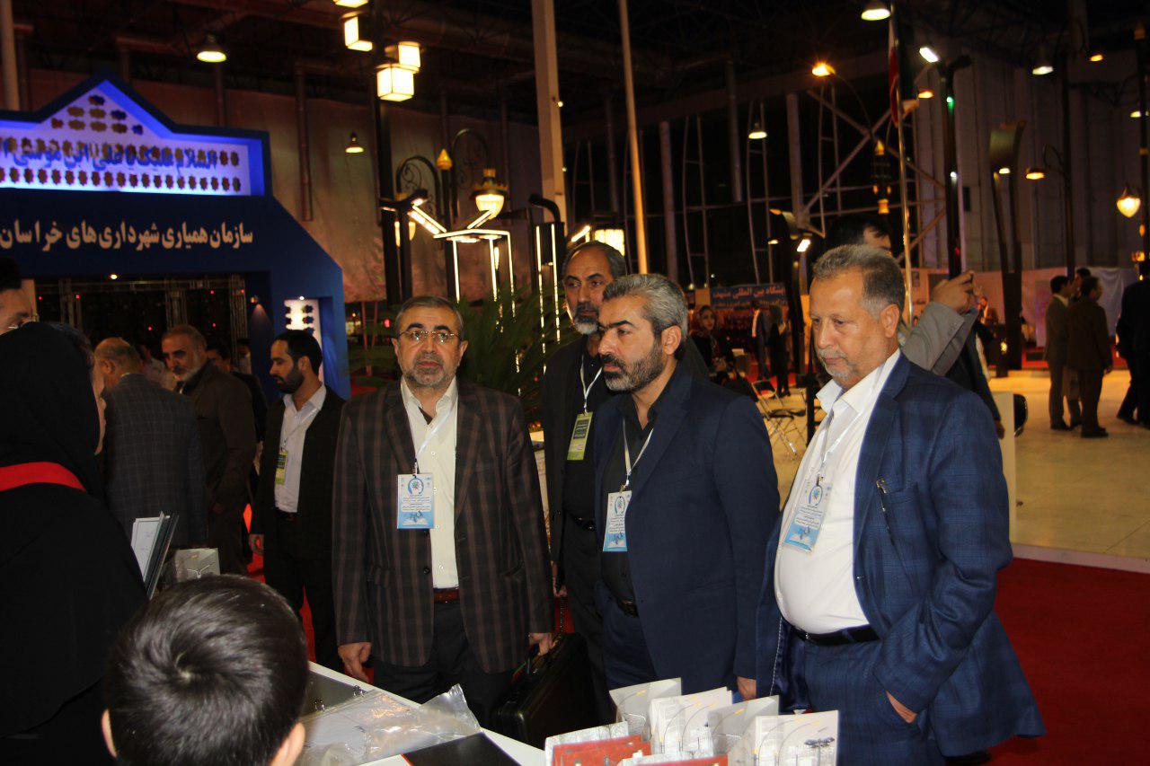 بازدید اعضای محترم شورای اسلامی شهر تهران و تبریز،اهواز از نمایشگاه خدمات شهری 97