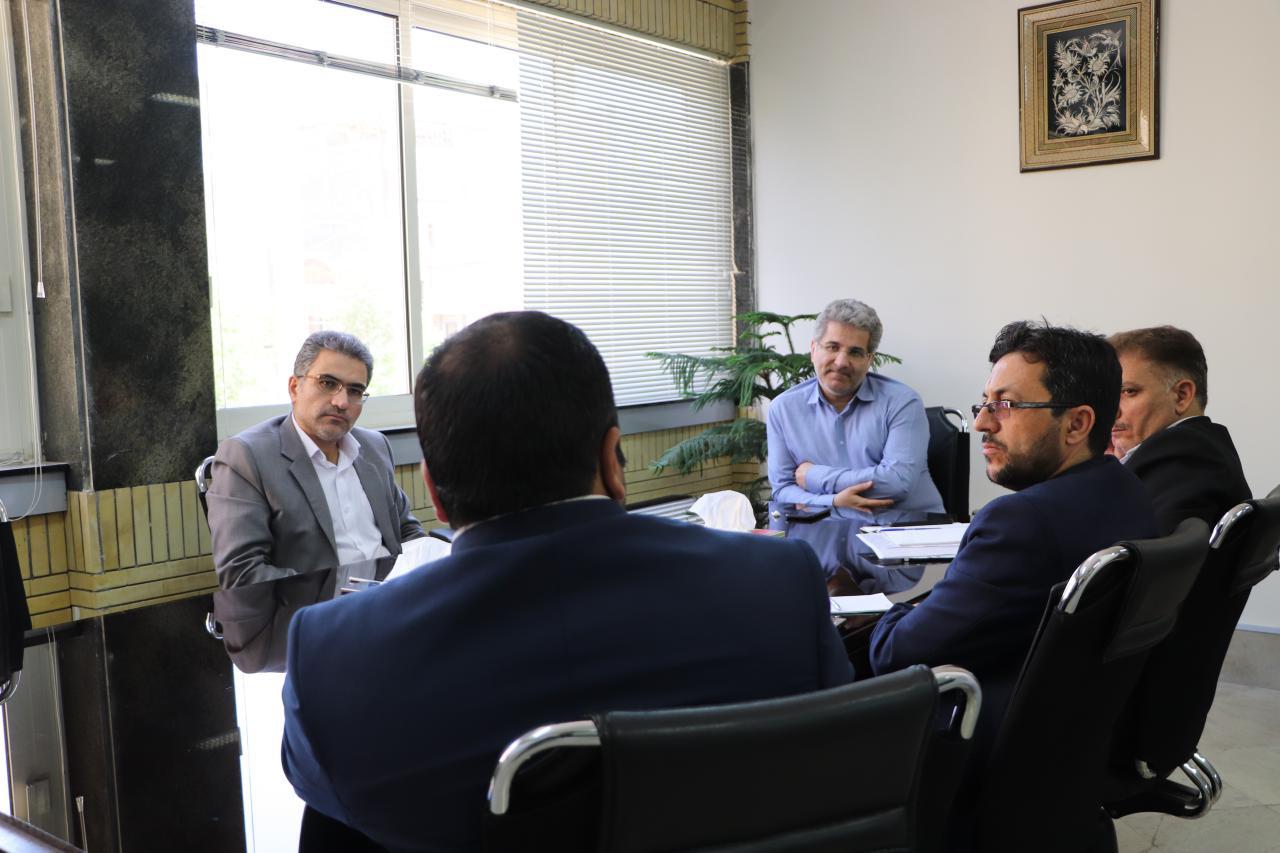 دیدار معاون بازرگانی سازمان با دکتر باستانی شهردار روداب و دکتر سعید برزوئی رئیس شورای اسلامی شهرستان سبزوار