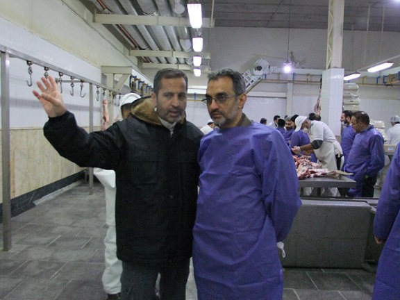 بازدید جمعی از مدیران آموزش و پرورش خراسان رضوی از کشتارگاه مشهد