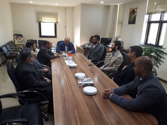 به مناسبت آغاز سال جدید انجام شد؛ دیدار مسئولان حراستی سازمان همیاری شهرداریها با مدیرکل حراست استانداری 