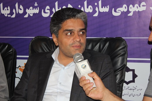 معاون شهردار مشهد نقش سازمان همیاری به عنوان بازوی حمایتی شهرداری مشهد پررنگ است