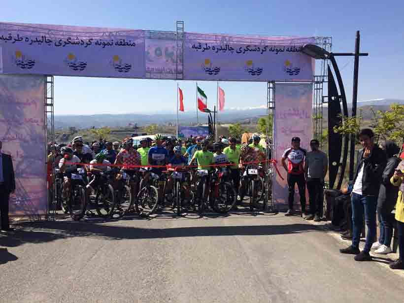 مدیر عامل شرکت نمونه گردشگری چالیدره؛ پیست دوچرخه‌سواری ۸ کیلومتری چالیدره افتتاح شد